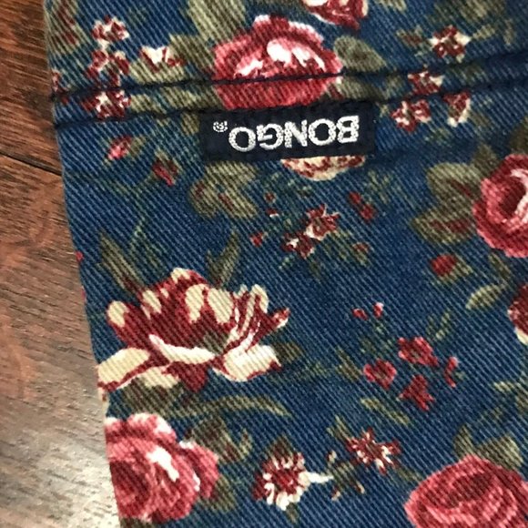 Vintage 90s Amazing Denim Floral Skort Asking $128 on FP app today🇬🇵 - Picture 6 of 9